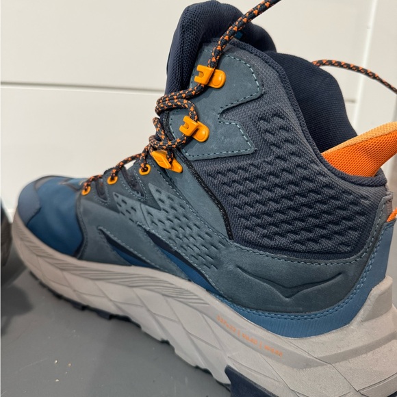 Hoka Anacapa Blue Hiking Boots Never Worn!!! - Picture 9 of 10